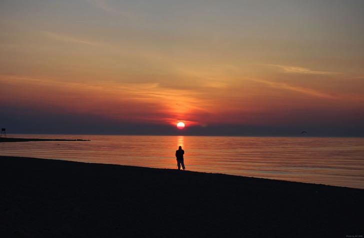 Heiligenhafen Sonnenuntergang